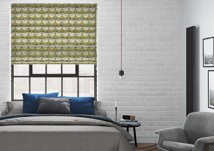 Cluck Cluck, Capri - Roman Blind - Image 3